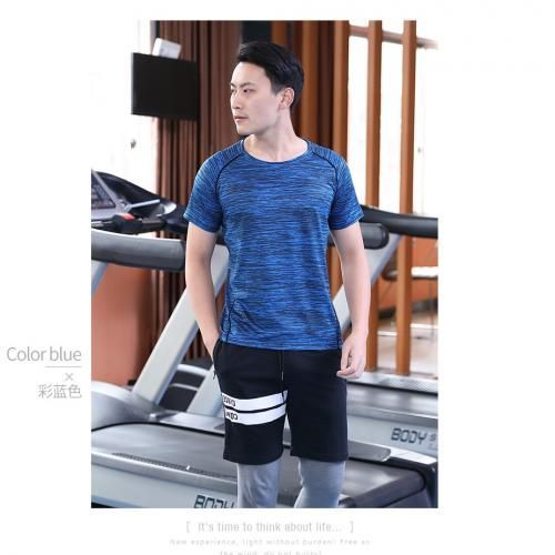 Fast Drying Outdoor Sports O-neck Short Sleeve Men T Shirt