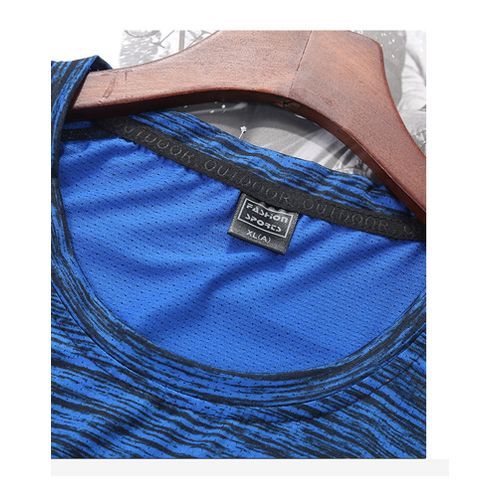 Fast Drying Outdoor Sports O-neck Short Sleeve Men T Shirt