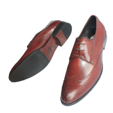Leather Shoe For Men - Brown