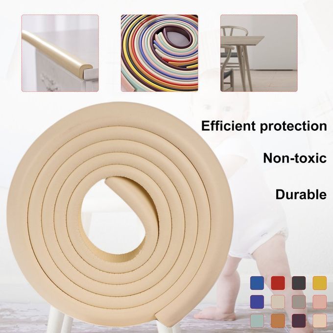 Thi K Table Edge Orne?r Prote Tion Desk Over Prote Tors Roll For Baby Safety-beige