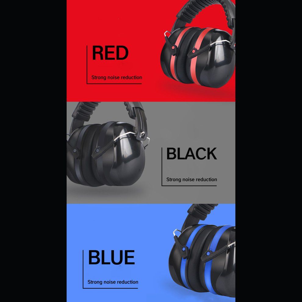 Strengthen Soundproof Earmuffs Anti-Noise Headphones Mute Earmuffs Headphones