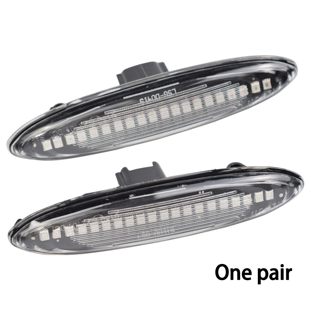2PCS Led Dynamic Side Marker Turn Signal Light For Lexus IS250 IS350 SC430 Toyota MARK X REIZ CROWN