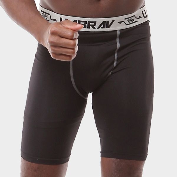 Sports Tight Shorts High Elastic Basketball Sports Tights Men's Bottoming Running Elastic Fitness Pants