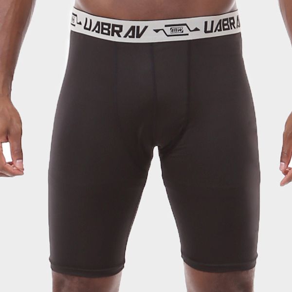Sports Tight Shorts High Elastic Basketball Sports Tights Men's Bottoming Running Elastic Fitness Pants