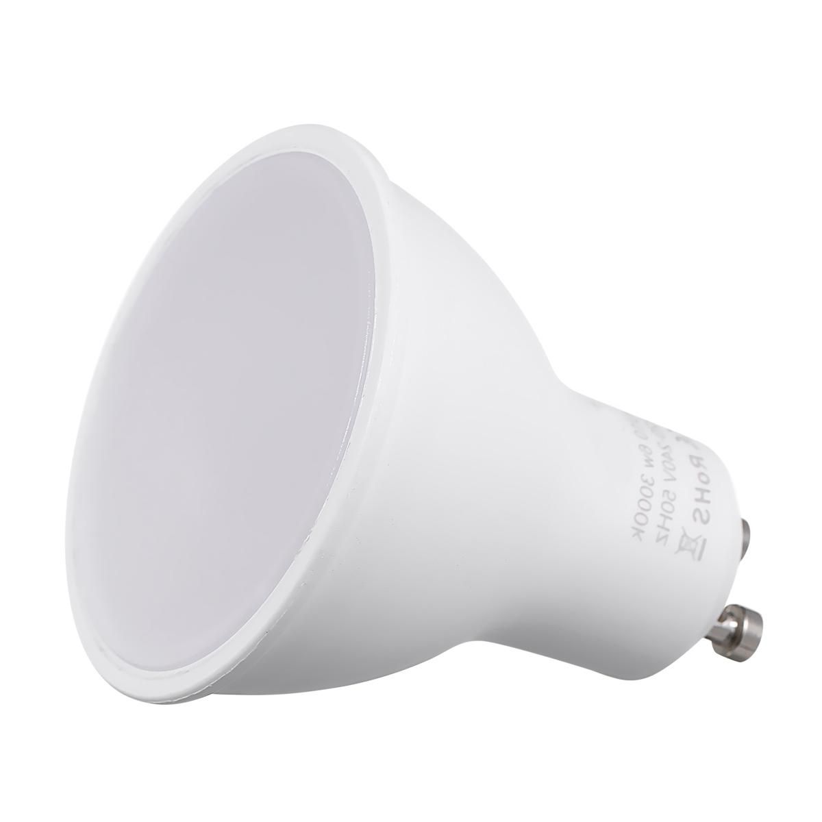 Tomshine 6W GU10 LED Bulb Lamp 60W Halogen Lamp Replacement 3000k Warm White 550 Lumen 120° Beam Angle 10Pack
