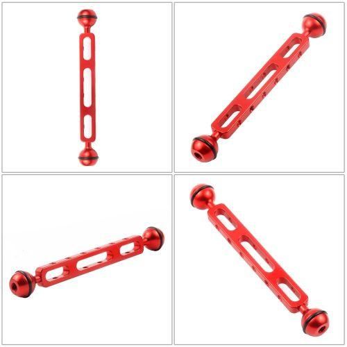 PULUZ PU242 7.87 Inch 20cm Aluminum Alloy Dual
