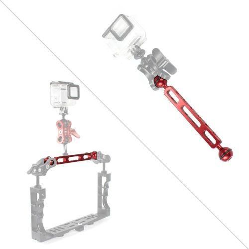 PULUZ PU242 7.87 Inch 20cm Aluminum Alloy Dual