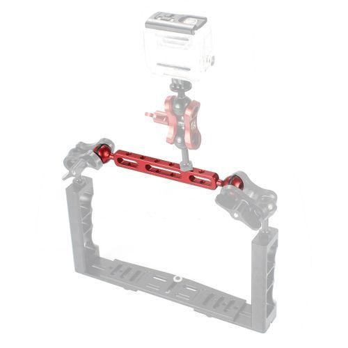 PULUZ PU242 7.87 Inch 20cm Aluminum Alloy Dual