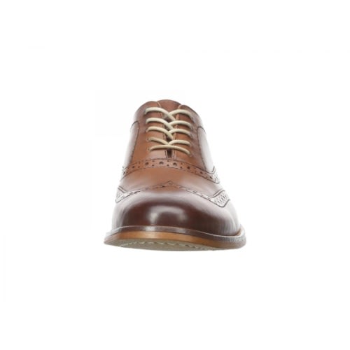 Men's Corbin Tan Burnished Full Grain Brogues Shoes