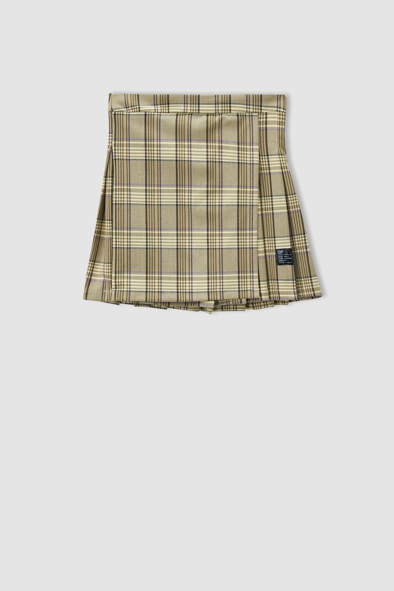 Girl - Regular Fit Woven Skirt - Ecru