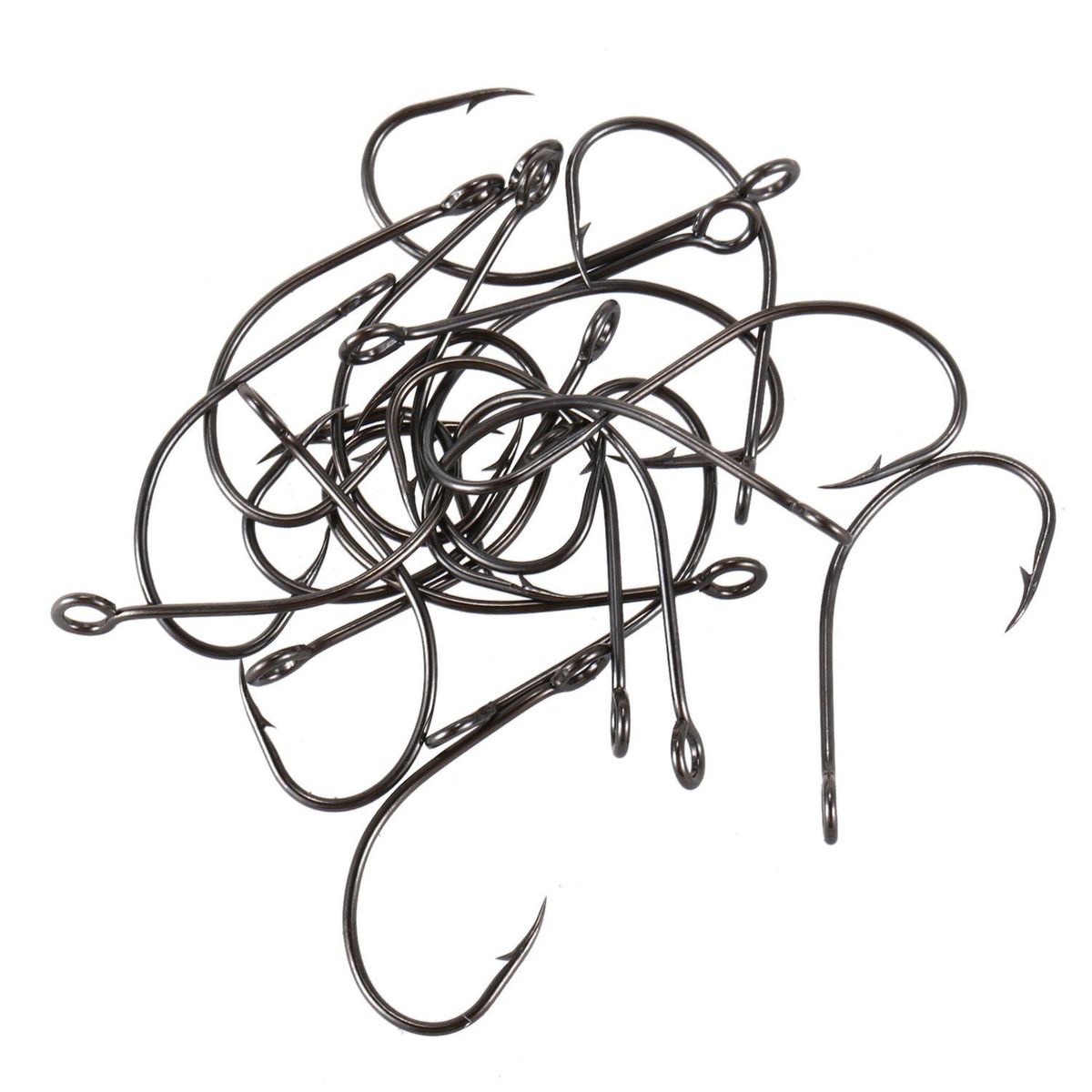 LUSHAZER brand 20pcs/lot fishing hook Crank hook Barbed