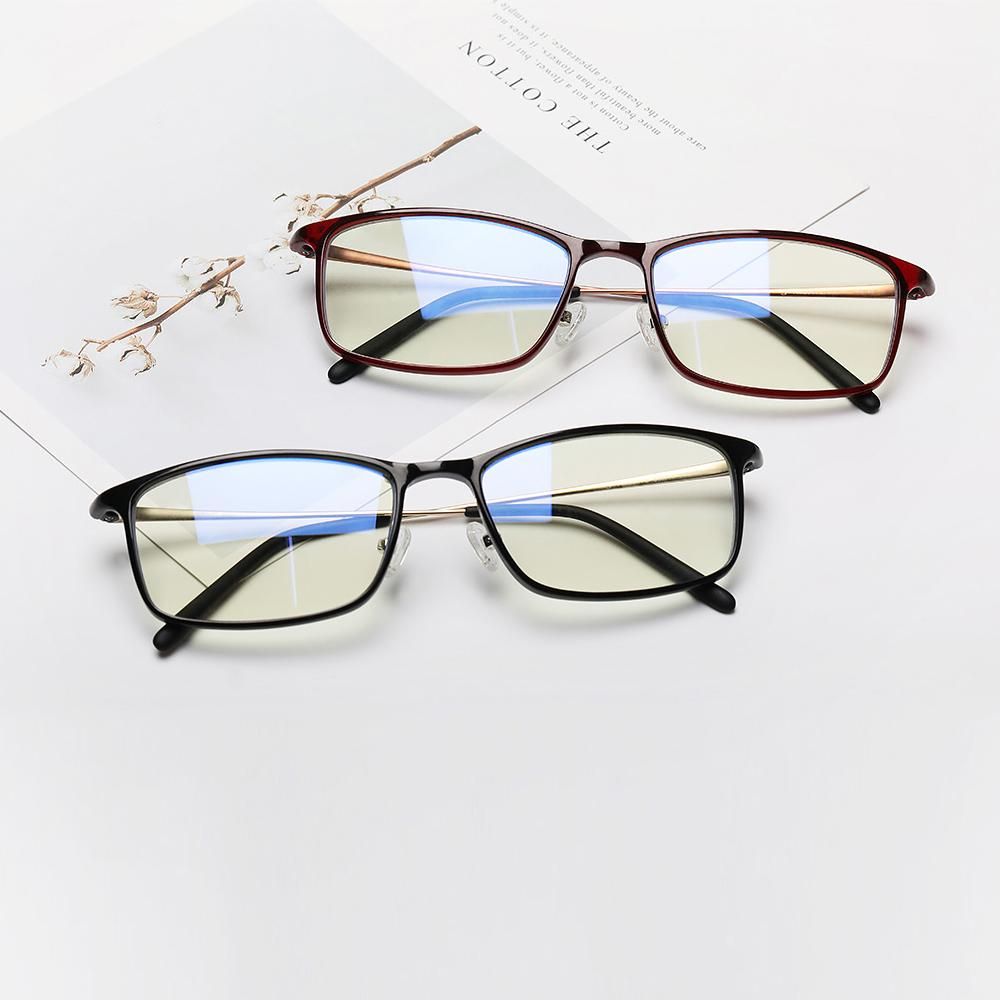 Xiaomi Mijia Anti-blue light Eye glasses Blue light blocking rate gold plastic mixed frame Eye protection for Men and Women Anti Blue Ray