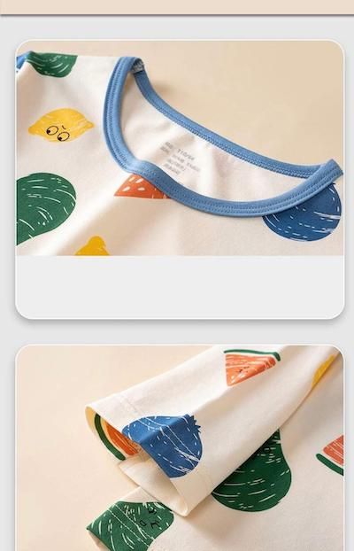 Pajamas Pyjamas For Kids, Boys & Girls 1Set Sleep Wear Cotton.