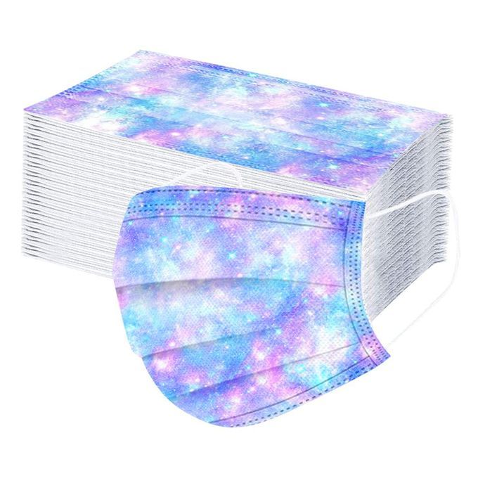 3-layer Prote Tion Dustproof And Windproof Gradient  Olor Disposable  -A-50 Pcs Adult
