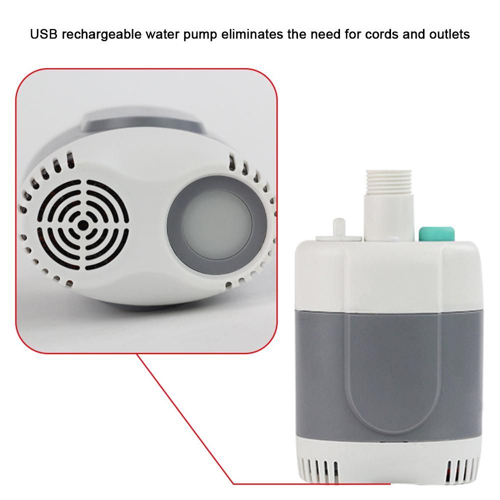 Portable Shower Outdoor Camping Shower Handheld Electric USB Rechargeable Shower Compact Multifunctional Car Washing Showerhead