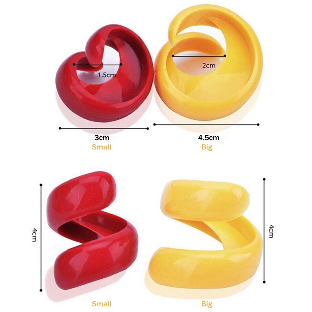 2Pcs Sausage Cutter Set Food -Grade Plastic Manual Sausage