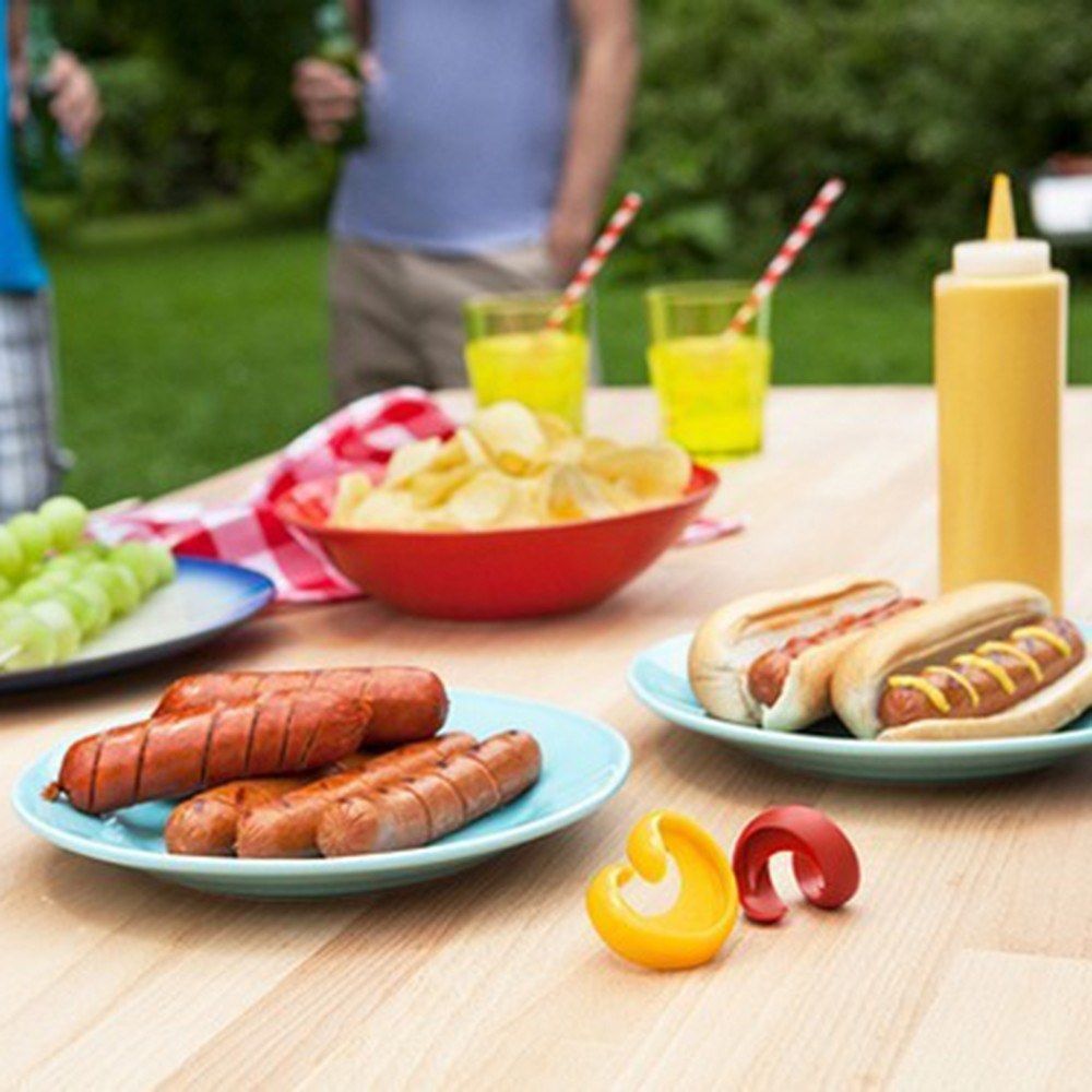 2Pcs Sausage Cutter Set Food -Grade Plastic Manual Sausage
