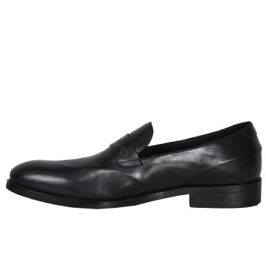 Men’s Plain Styled Slip-on Shoe - Black - Msh-4733