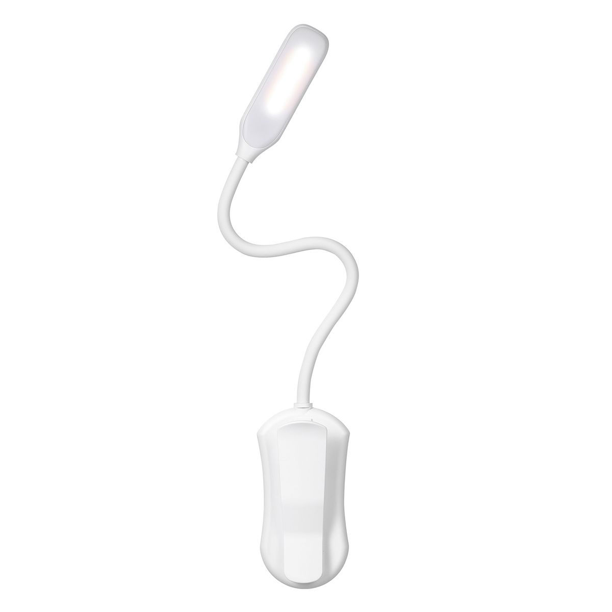 7 LEDs Reading Light Book Clamp Clip Lamp Flexible Bendable