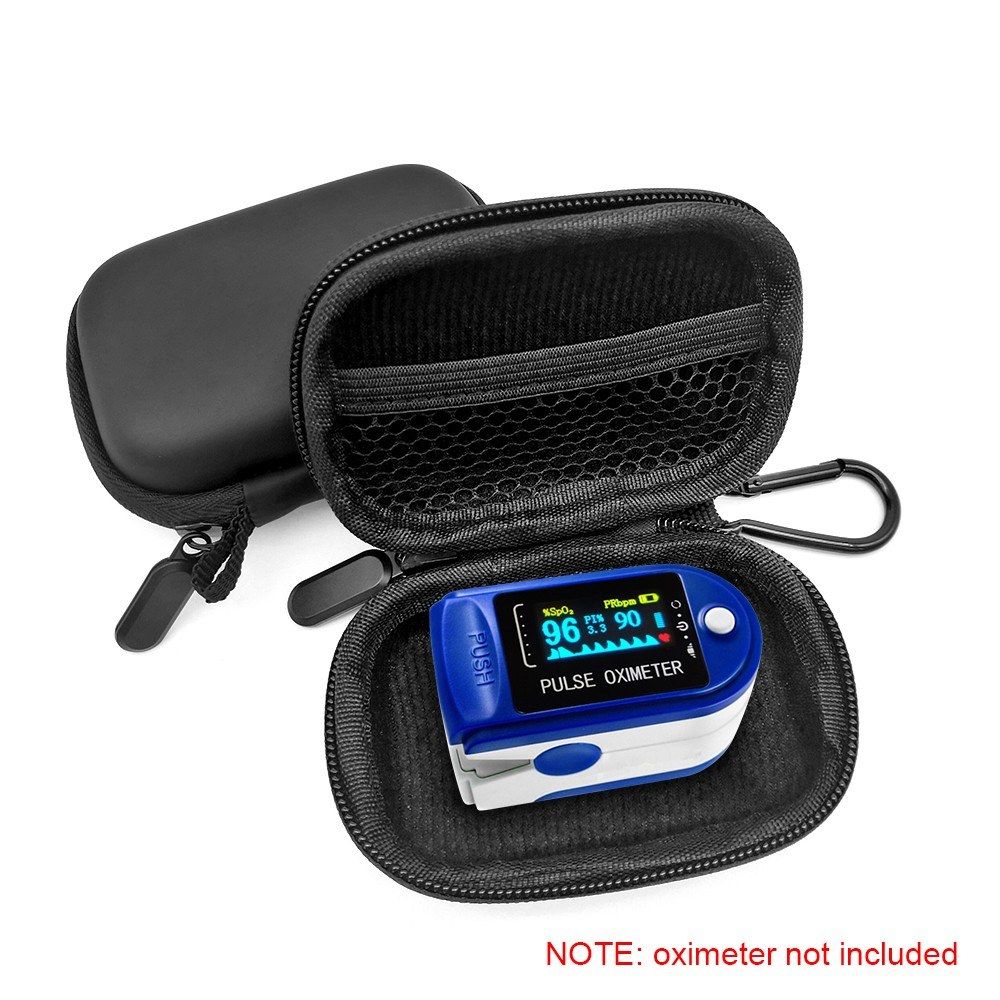 Oximeter Storage Case Water Resistant Pulse Oximeter Travel