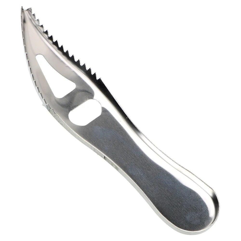 Fish Scale Planer Kitchen Accessories Scaler Brush Stainless Steel Fish Skin Scraper Seafood Tools Peeler Remover
