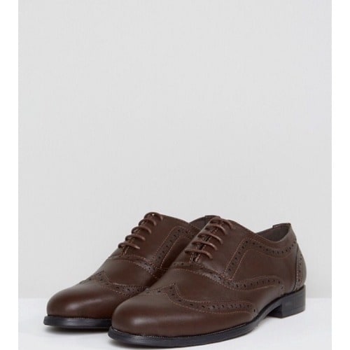 Brogues Shoes - Brown