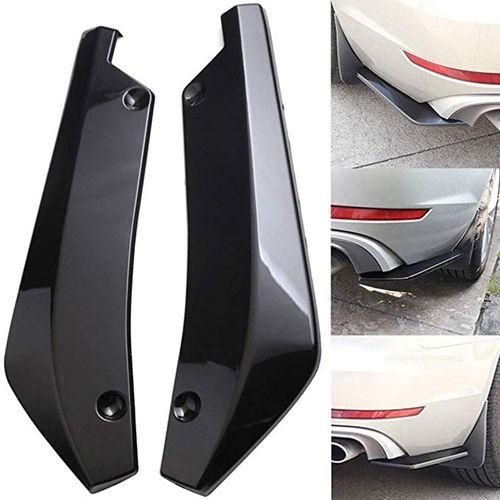 2Pcs Universal Car Rear Bumper Lip Diffuser Splitter