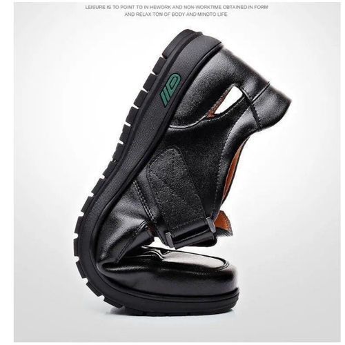 Men's Casual Hollow Leather Shoes