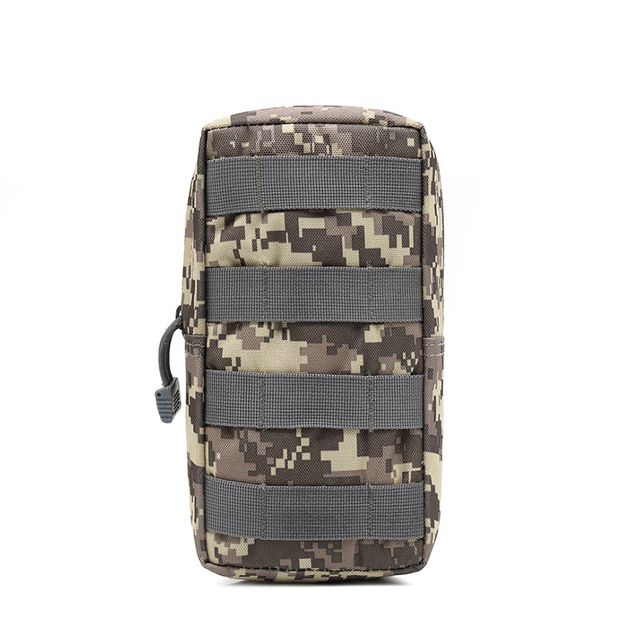 Outdoor Tactical Waist Bag Men Camping Mobile Phone Pouch Army Heavy Duty Travel Sport Military Hunting Accessories Waist Pack(#ACU)