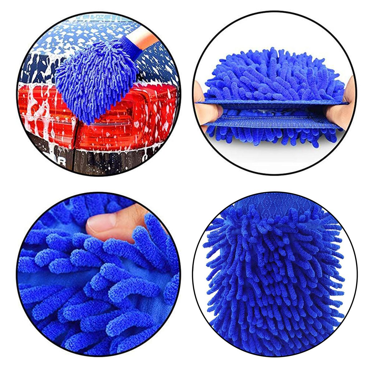 14PCS Car Detailing Brush Kit Set 5 Detail Brush 3 Drill