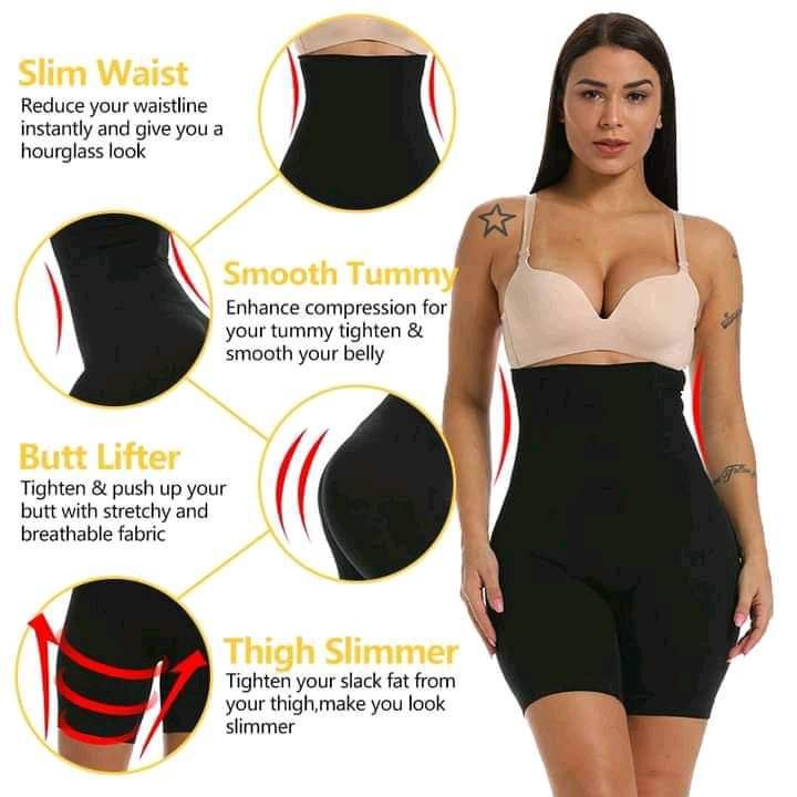 Tummy Slimming Girdle Tight - Black