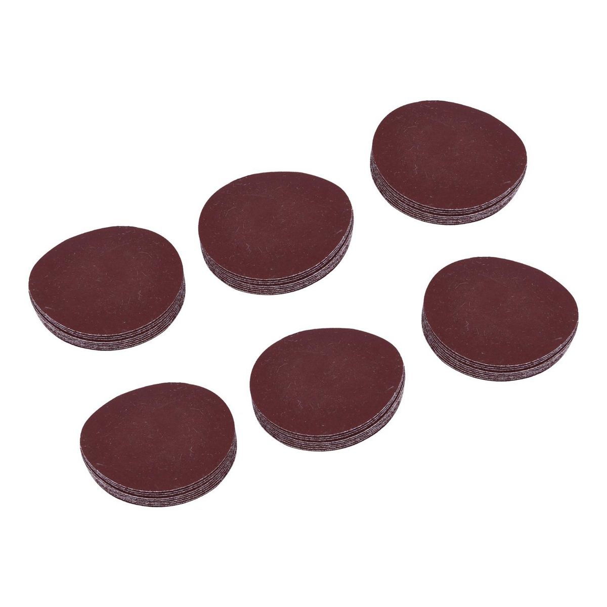 60 Pcs Sanding Paper Grinding Wheel With 50Mm Polishing Pad Adapter Grits Grinding Pad Grit Paper Size 100 240 600 800 1000 2000 For Tool Eccentric Grinder