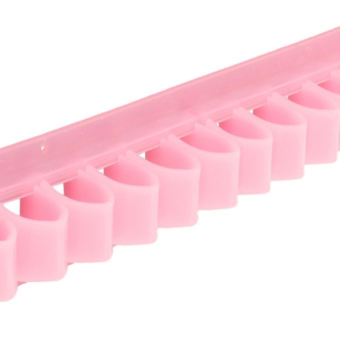 Stables Riding  Rack Holder Holds Up To 12 Whips Bracket Wall Pink