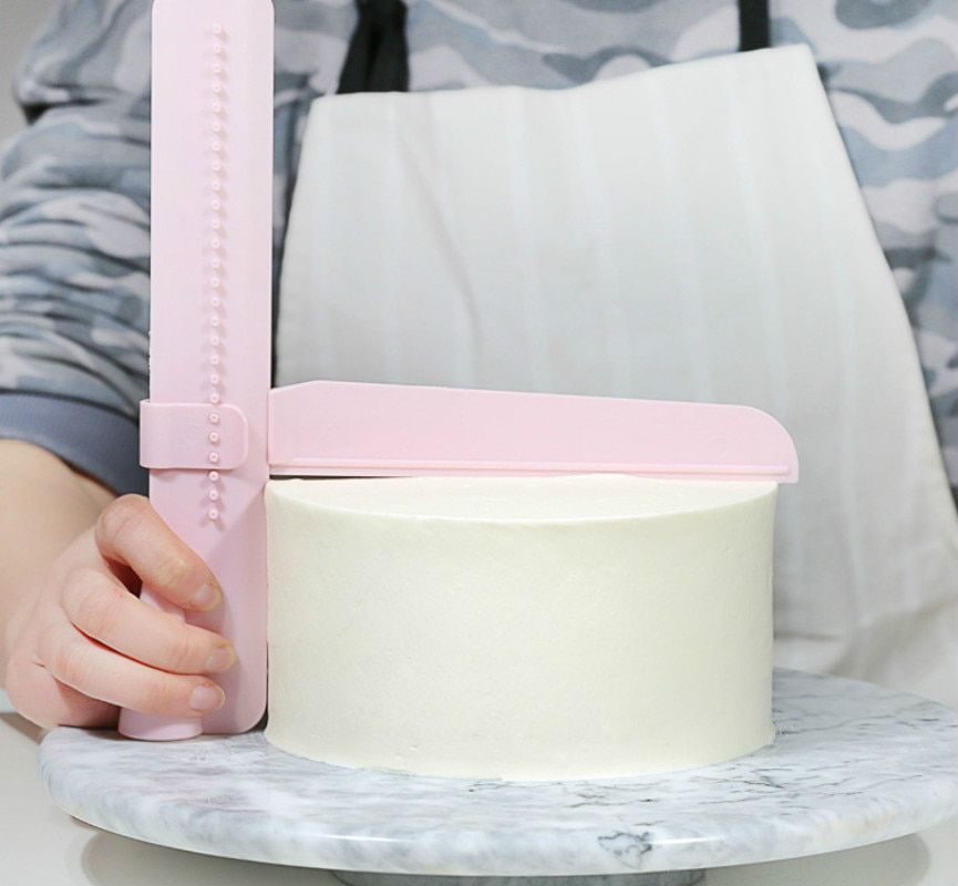 Cake Scraper Smoother Adjustable Fondant Spatulas Cake Edge