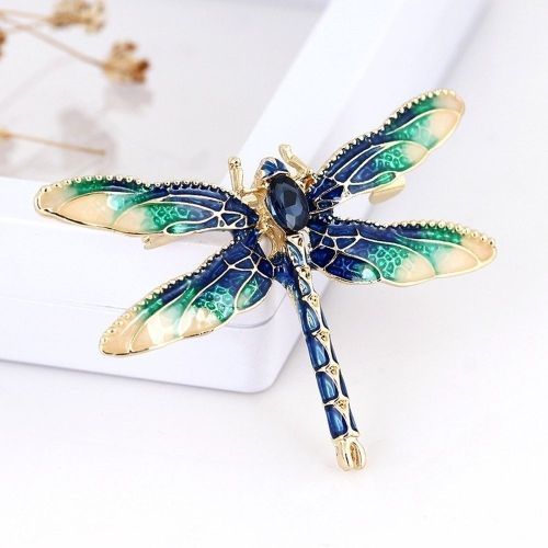 Women Lovely Insect Dragonfly Lapel Pin Brooch