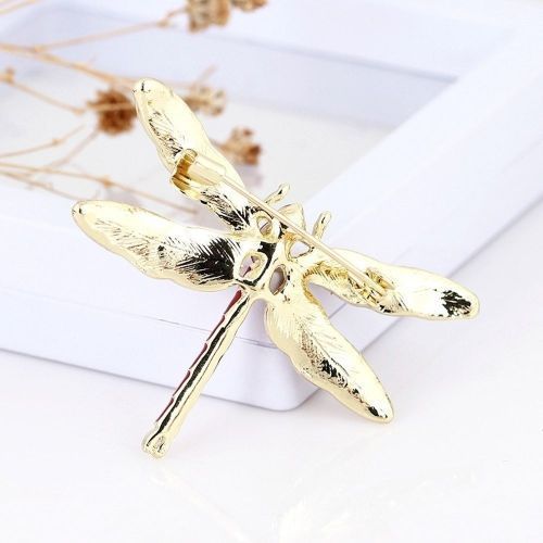 Women Lovely Insect Dragonfly Lapel Pin Brooch