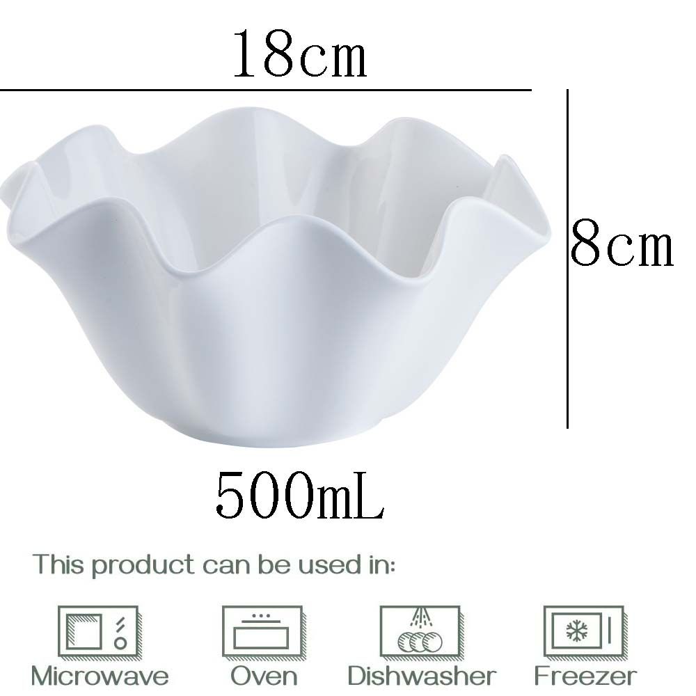 7 Inch Ceramic Cereal Soup Bowls Set Of 2