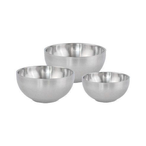 3-piece Kitchen Utensil Matt Stainless Steel Tableware Set