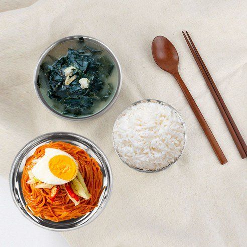 3-piece Kitchen Utensil Matt Stainless Steel Tableware Set