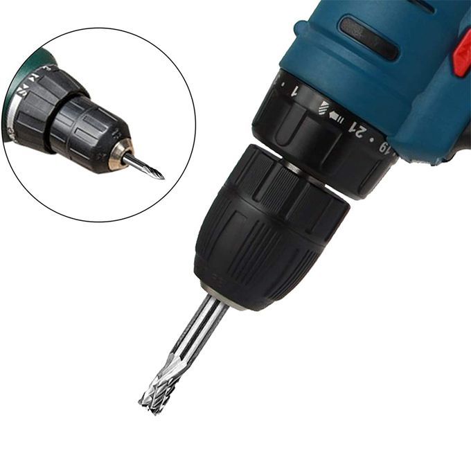 10Pcs Shank Tungsten Carbide Milling Cutter Rotary Tool