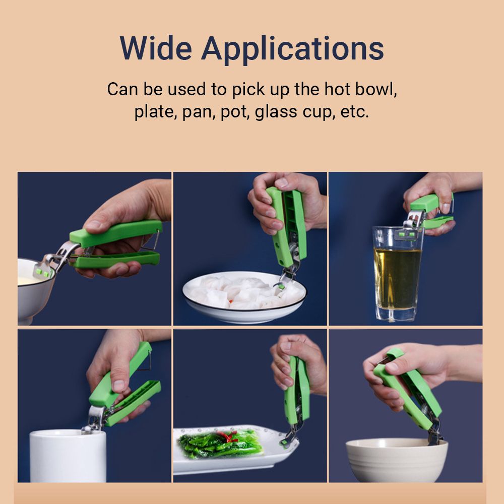 Bowl Clip Plate Gripper Anti-Scald Clip Bowl Gripper Clamp