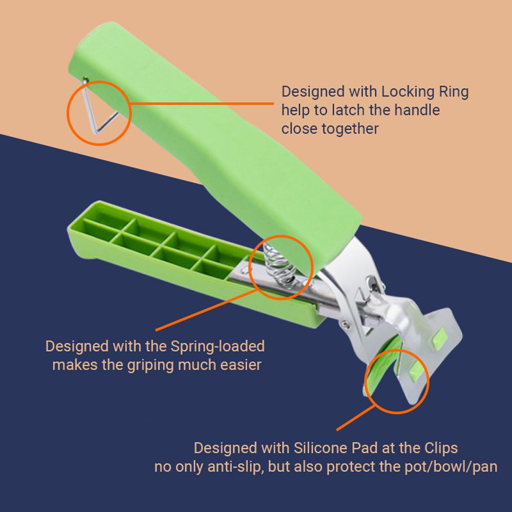 Bowl Clip Plate Gripper Anti-Scald Clip Bowl Gripper Clamp