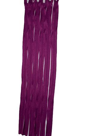 20 Inch Nylon Invisible Zippers 6-pack, Magenta