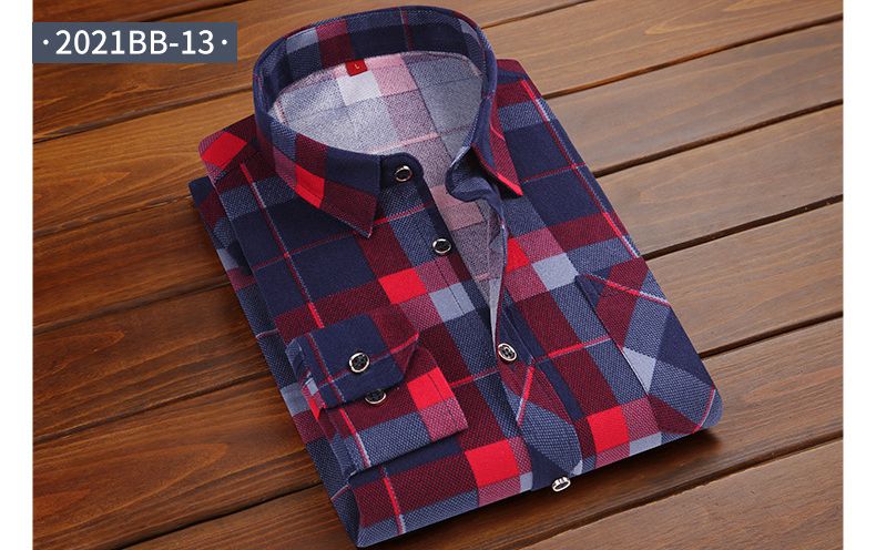 2 In 1 New Men's Casual Fashion Long Sleeve Shirt