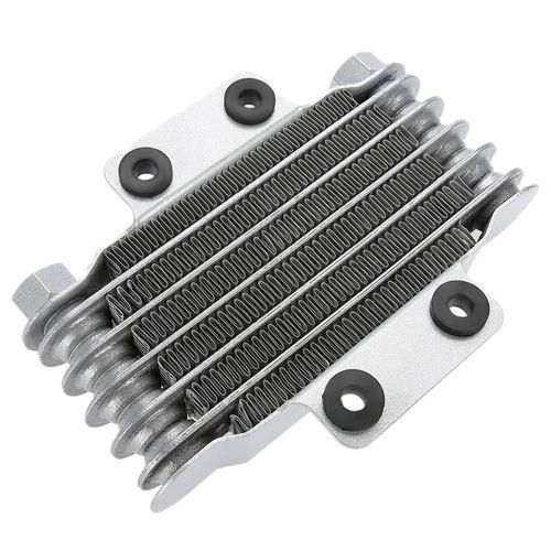 Motorcycle Engine Oil Cooler Cooling Radiator 85Ml