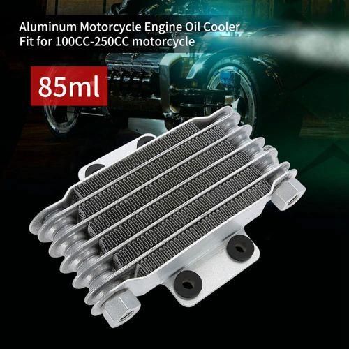 Motorcycle Engine Oil Cooler Cooling Radiator 85Ml