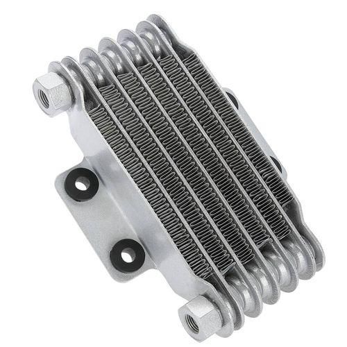 Motorcycle Engine Oil Cooler Cooling Radiator 85Ml