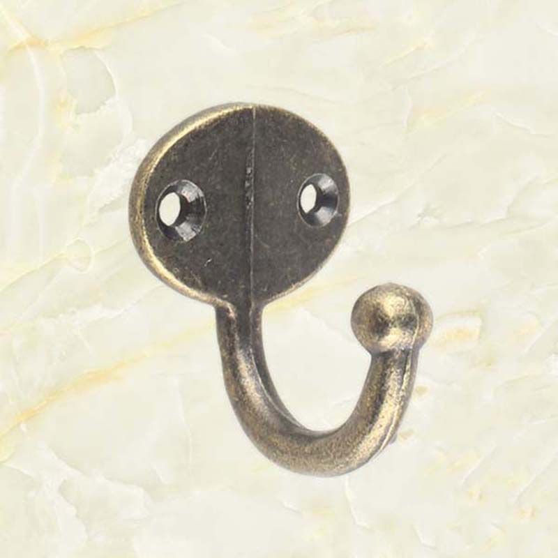 Lot 6pcs Retro Coat Hat Hook Door Wall Hanger Alloy 35 X