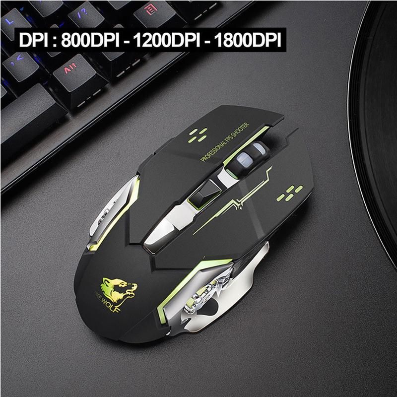 Home Office 3 Keys 1200DPI USB Wired Optical Gaming-Black
