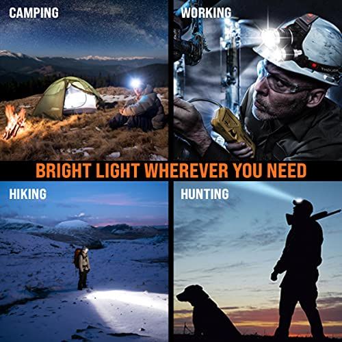 Headlamp Rechargeable  Head Lamp To Wear High Lumen  Led Hea